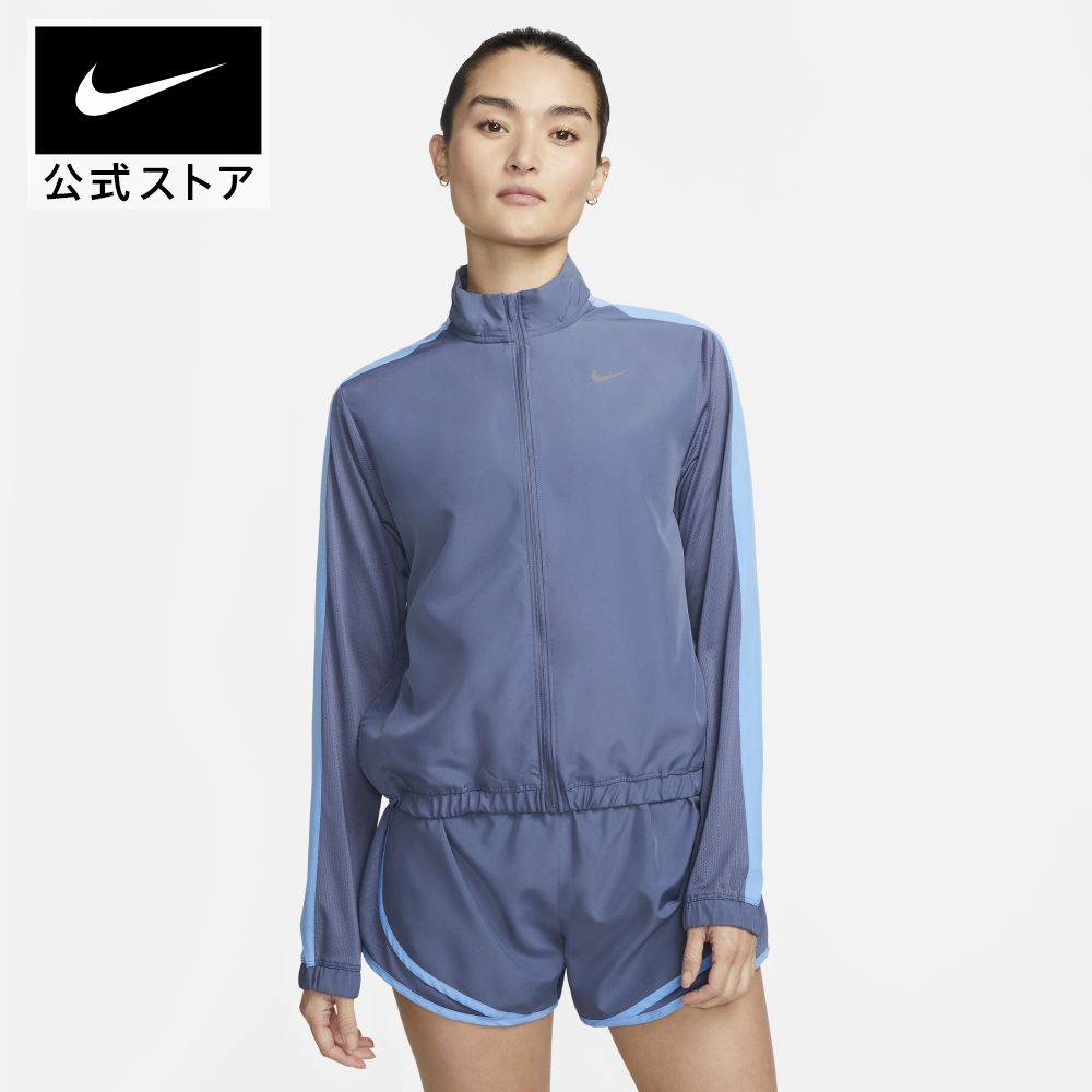 ナイキ ウィメンズ スウッシュ ラン ジャケットnike ランニング ウェア トップス Tシャツ dx1038-491 アウター 防寒 春ジャケット 青 レディース 父の日 ギフト プレゼント #楽天ナイキSS2406 mtm