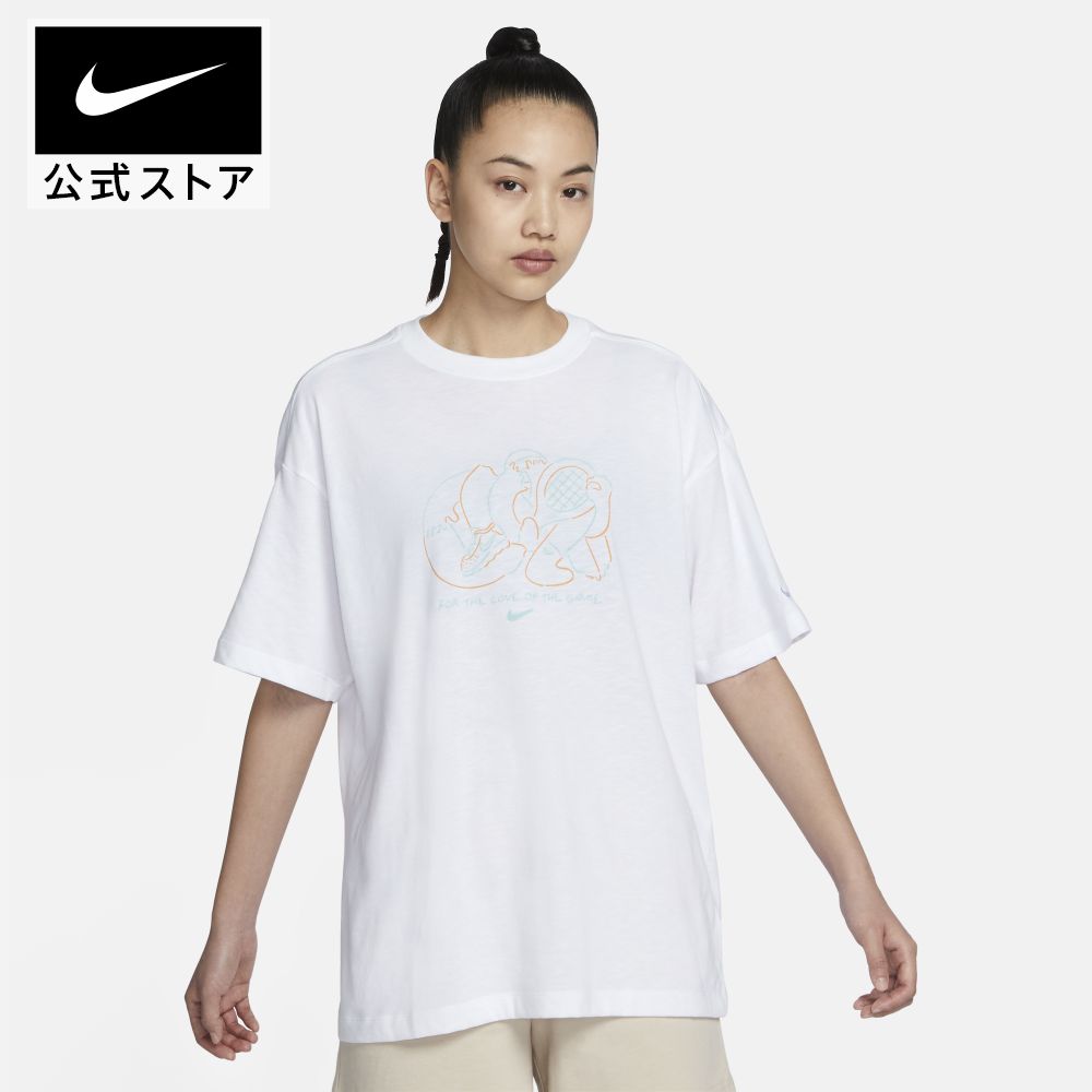 【50%OFF】ナイキ ウィメンズ NSW DF OS T100 S/S Tシャツライフスタイル ウェア トップス Tシャツ Nike Sportswear WOMENS レディース om50 mtm tsirのサムネイル