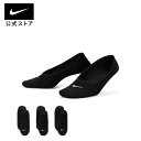 【15%OFF】ナイキ エブリデイ ライトウェイト ウィメンズ トレーニング フッティー ソックス (3足)nike 靴下 SU23 アクセサリー sportsac sx4863-010 フィットネス om15 cpn10