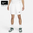 ナイキ クラブ メンズ メッシュ フロー ショートパンツ nike SU23 ウェア ボトムス ハーフパンツ メンズ Sportswear dx0736-100 アウトドア 黒 白 25cpn