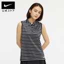 【70%OFF】ナイキ Dri-FIT ビクトリー ウィメンズ ストライプ スリーブレス ゴルフポロ nike ウェア レディース 冬 ドライフィット 通気性 dx1508-010 SU23 プレゼント アウトドア mtm バレンタイン