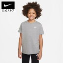 【30%OFFクーポン対象 8.4 20:00~8.5 23:59】ナイキウェア ジュニア Tシャツ nike SU23 ar5254-063 キッズ アウトドア 半袖 部活 通学 白 男の子 女の子