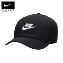 ナイキ クラブ アンストラクチャード フューチュラ ウォッシュ キャップnike ウェア キャップ＆ヘッドウェア FA23 キッズ アウトドア fitness fb5063-010 ジュニア プレゼント mtm