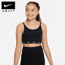 ナイキ YTH ガールズ DF NIKE ONE ブラnike ウェアブラ FA23 キッズ fd2276-010 ジュニア 女の子 部活 通学 スポーツブラ 黒 白 スポーツインナー fp15