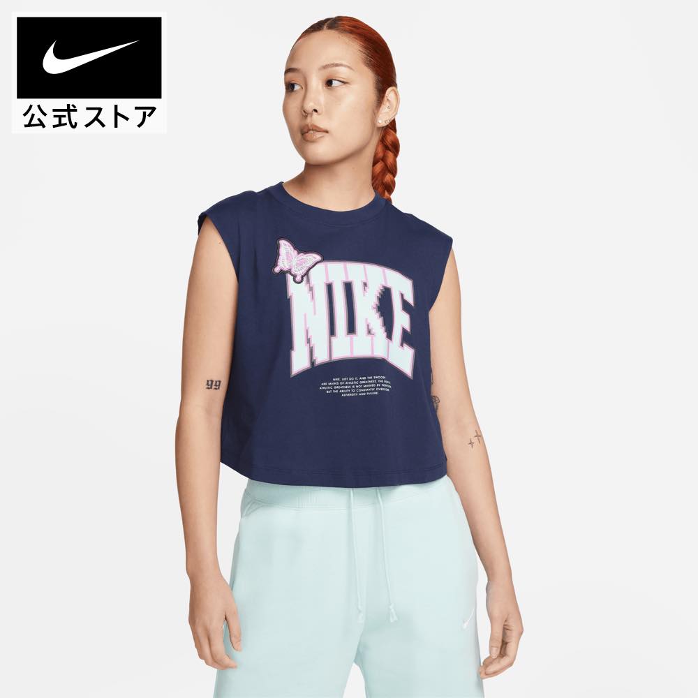 ナイキ ウィメンズ NSW OC 1 タンクトップ Tシャツnike ライフスタイル ウェア トップス レディース Sportswear FA23 fd2574-410 アウトドア プレゼント 父の日