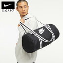 ナイキ ヘリテージ ダッフルバッグnike ユニセックス 鞄 かばん 子供 修学旅行バッグ db0492-01050 新生活 黒 白 15cpn