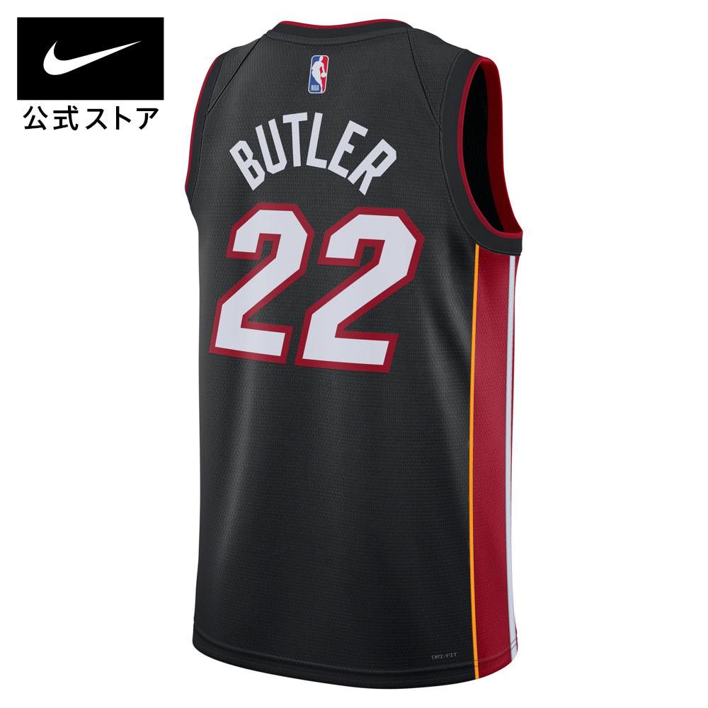 マイアミ ヒート アイコン エディション 2022/23 ナイキ Dri-FIT NBA スウィングマン ジャージーnike ドライフィット 通気性 FA23 dn2011-010 アウトドア ウェア 黒 cpn15