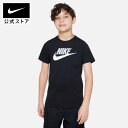 【30 OFFクーポン対象】ナイキ YTH NSW フューチュラ アイコン TD S/S Tシャツ FS nike SU23 ウェア トップス キッズ dv2579-010 ジュニア 半袖 黒 白 cpn30 mtm 25cpn