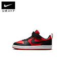 ナイキ コート ボロー LOW リクラフト リトル シューズ NIKE シューズ サステナビリティ Kids キッズ スニーカー FA23 赤 靴 dv5457...