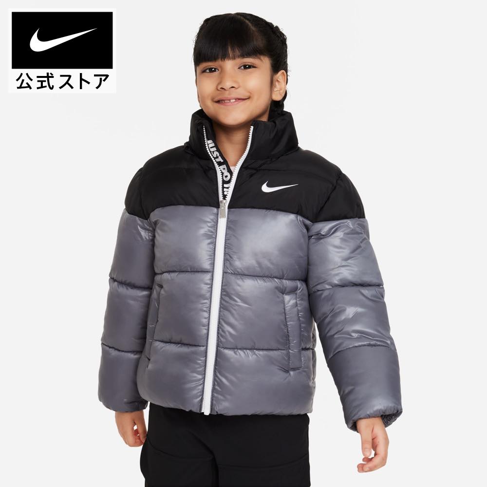 楽天NIKE 公式 楽天市場店ナイキ カラーブロック パファー ジャケット リトル ジャケットnike キッズ アウター バスケ ウェア NBA Jordan fv3228-01050 リトルキッズ 黒 TS15 cpn15