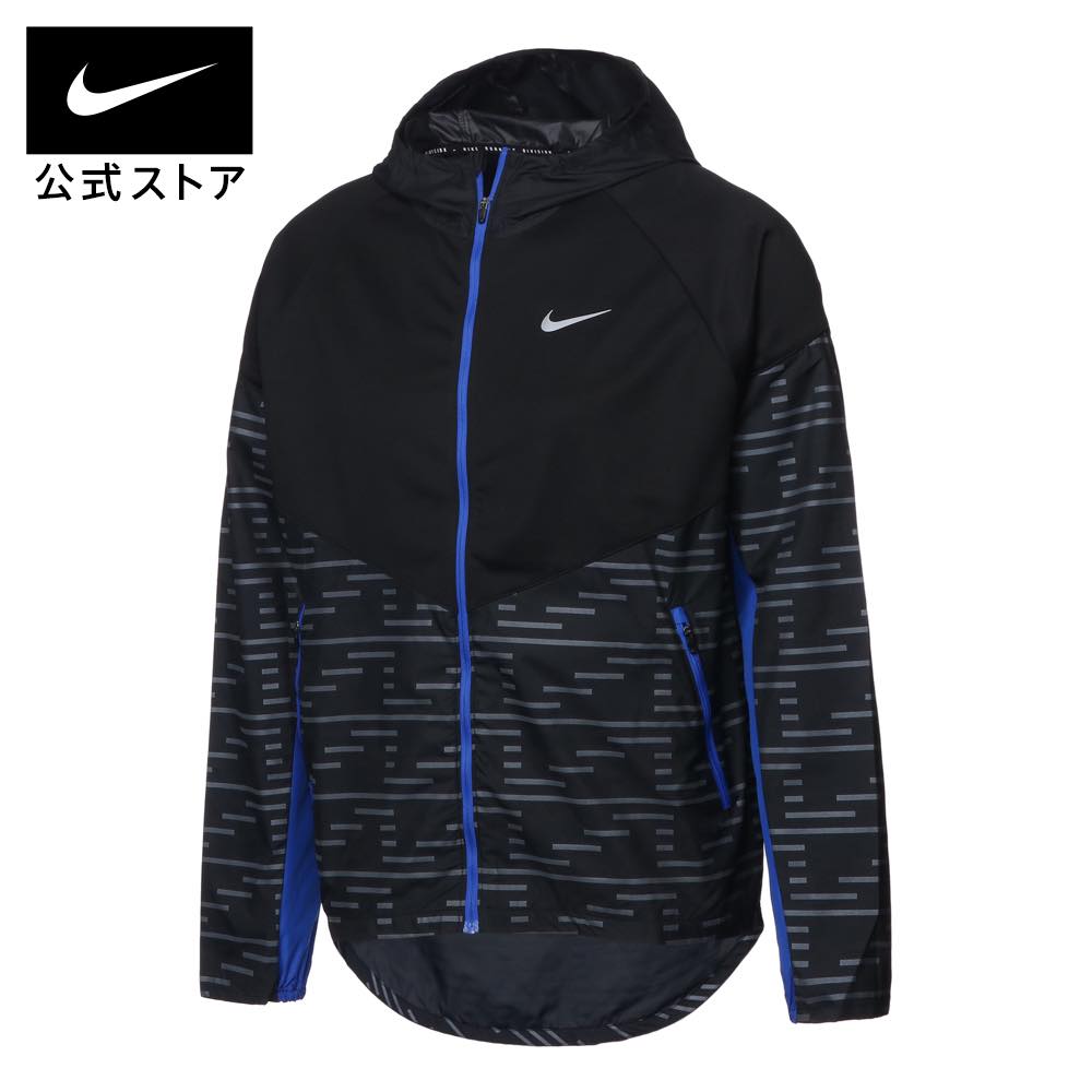 ナイキ Therma-FIT レペル ラン ディビジョン マイラー メンズ ランニングジャケットnike トップス パーカー サーマ 防寒 ヒート fitness dv8101-010 アウター 冬 防寒 裏起毛