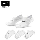 ナイキ エブリデイ プラス クッションド ウィメンズ トレーニング フッティー ソックス (3足) NIKE ジム トレーニング ソックス Womens HO2...