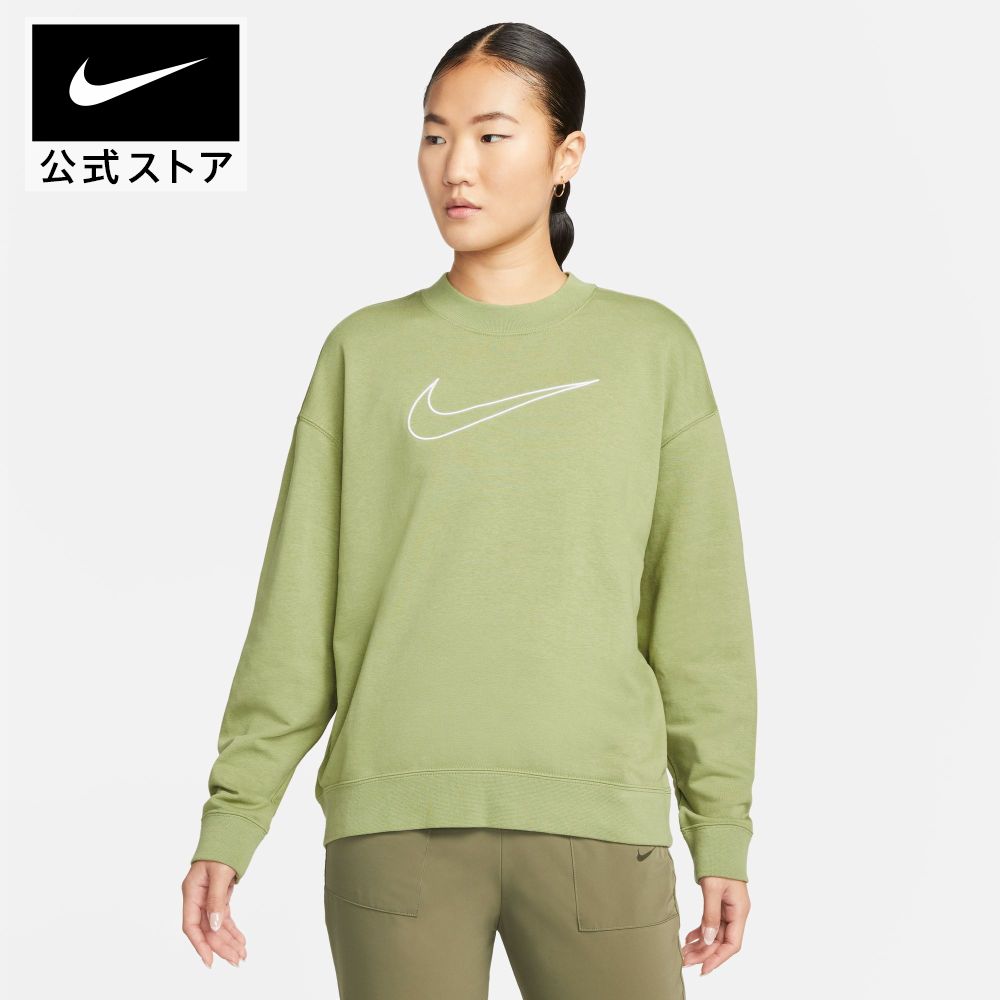 【30%OFF】ナイキ Dri-FIT ゲット フィット ウィメンズ グラフィック クルーネック スウェットシャツnike HO23 dq5543-334 フィットネス ウェア 白 スポーツインナー 15cpn mt30 mtm 父の日 ギフト プレゼントのサムネイル