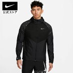 ナイキ ラン ディビジョン マイラー メンズ フラッシュ ランニングジャケットnike HO23 dq6488-010 アウター 防寒 ウェア 春ジャケット 黒 cpn40