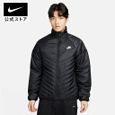 【15 OFFクーポン対象】ナイキウェア ウィンドランナー メンズ Therma-FIT ミッドウェイト パファー ジャケットnike HO23 fb8196-010 アウター コート 冬 防寒 アウトドア 黒 あったか fp15