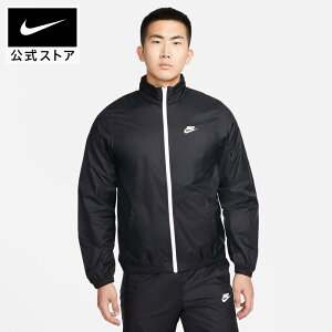 ナイキ NSW SPE LND ウーブン トラックスーツnike ライフスタイル ウェア トップス セットアップ UVカット Sportswear メンズアパレル 撥水 dr3338-010 防寒 裏メッシュ