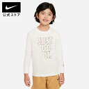 ナイキ シャイン ロングスリーブ Tシャツ リトルキッズ Tシャツnike ウェア トップス キッズ Tシャツ HO23 fv5885-133 長袖 cpn30 mtm 25cpn