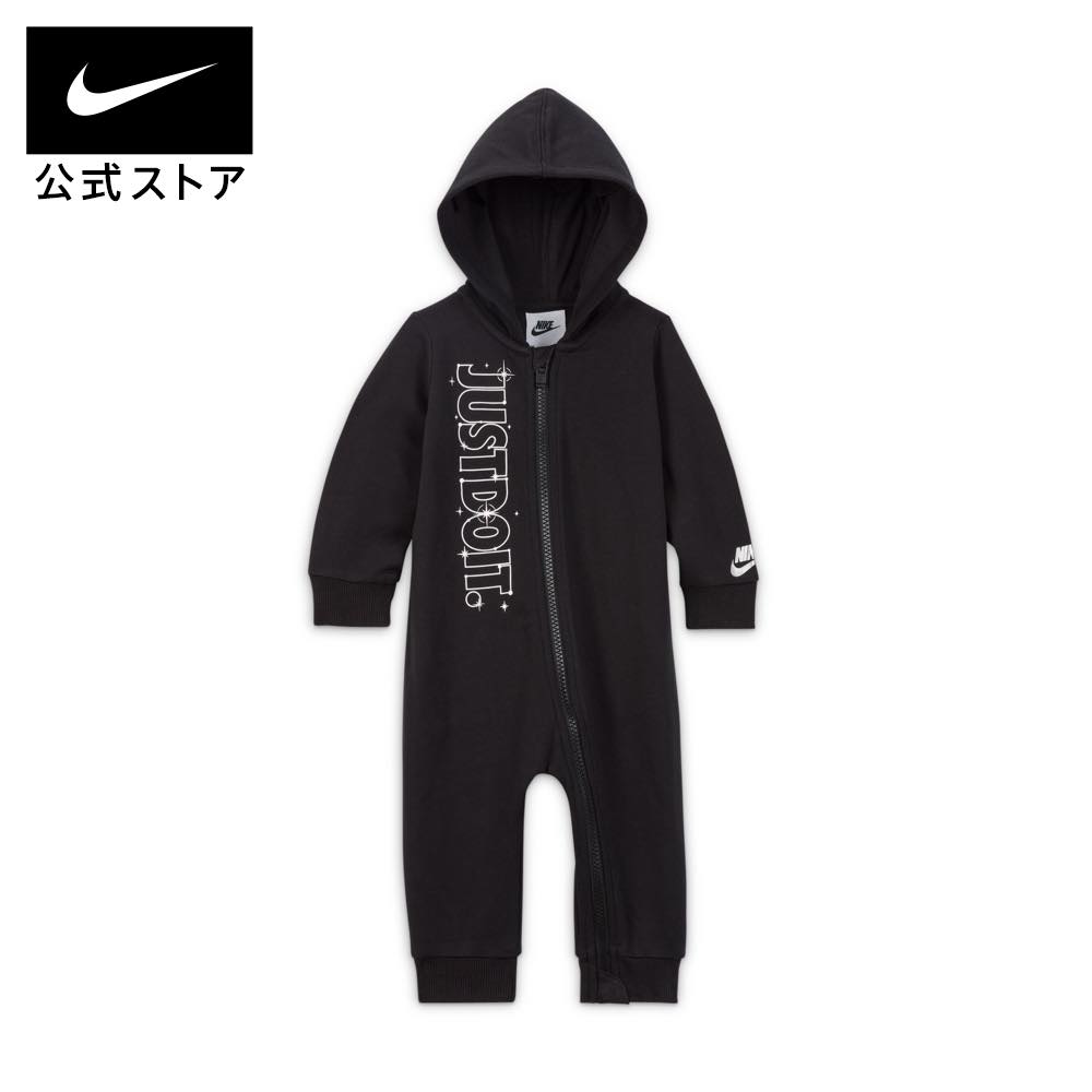 【30％OFF】【新着アイテム】ナイキ スポーツウェア シャイン グラフィック フーデッド カバーオール ベビー カバーオールnike ライフスタイル ウェア キッズ セットアップ Nike Sportswear HO23 fitness fv7007-010 クリスマス プレゼント mtmのサムネイル