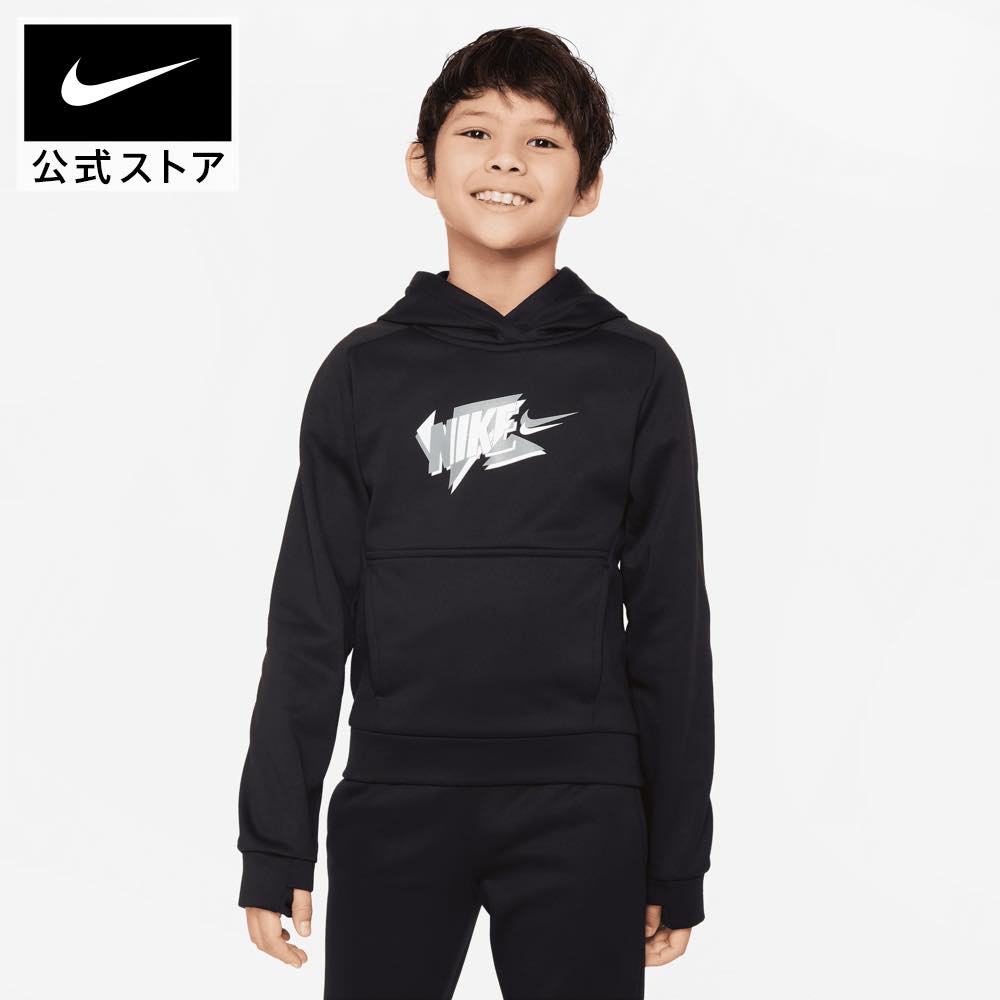 ナイキ YTH TF マルチ シーズナル GX プルオーバー L/S フーディnike ウェア トップス パーカー SP24 キッズ ジュニア 子供 フード トレーナー 長袖 春物 黒