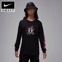 ウエア 【15%OFFクーポン対象】ジョーダン SPRT DF グラフィック L/S クルーnike ジョーダン ウェア トップス Tシャツ NBA S SP24 メンズ バスケ トップス トレーナー 長袖 黒 ピンク 15cpn mt30 cpn10