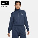 【新着アイテム】ナイキ ウィメンズ NSW QZ NCPS フリース L/S クロップ トップnike ウェア SP24 ランニング トレーナー 長袖 あったか