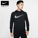 【25%OFFクーポン対象】ナイキ DRI-FIT スウッシュ プルオーバーフーディnike パーカー SP24 メンズ トレーナー 長袖 春物 フィットネス ウェア 黒 25cpn