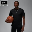 ジョーダン スポーツ メンズ Dri-FIT ショートスリーブ トップ NIKE バスケットボール ジョーダン ウェア トップス Tシャツ NBA サステナビリティ Dri-FIT Mens Jordan 速乾性 快適 ブラック FA24