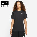 ジョーダン ジャンプマン メンズ ショートスリーブ Tシャツ NIKE バスケットボール ウェア トップス NBA Mens Jordan air クラシック 半袖 コットン 定番 刺繍 洗濯機洗い可能 FA24