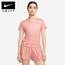 ナイキ Dri-FIT スウッシュ ウィメンズ ショートスリーブ プリント ランニングトップ NIKE ランニング ウェア トップス Tシャツ サステナビリティ...