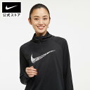 【40%OFFクーポン対象】ナイキ ウィメンズ DF スウッシュ ラン MDLYR L/S トップnike ウェア Tシャツ dm7770-010 長袖 ランニング 黒 白 cpn40 15cpn