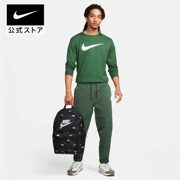 ナイキ ヘリテージ バックパック (25L)nike ライフスタイル sportsac fj4814-010 リュック 新生活 黒 白