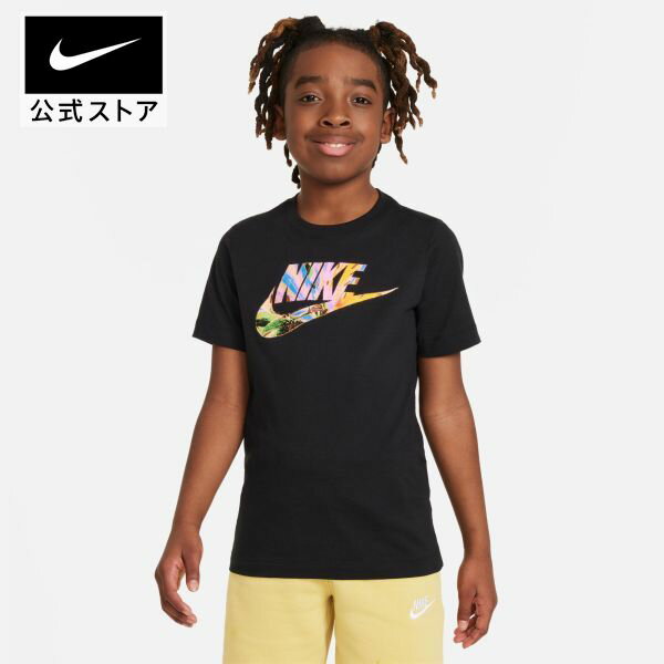 ナイキ YTH NSW TD HBR 1 FS S/S Tシャツnike ウェア トップス キッズ Tシャツ SP24 キッズ ジュニア 子供 男の子 アウトドア トップス 半袖 部活 春物 通学 黒 mt40 mtm TS15