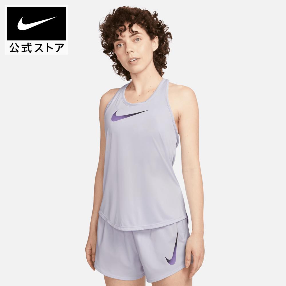 ナイキ ウィメンズ ワン DF スウッシュ ハイブリッド タンクトップnike ランニング ウェア トップス Tシャツ WOMENS SU24 夏 レディース 父の日 ギフト プレゼント