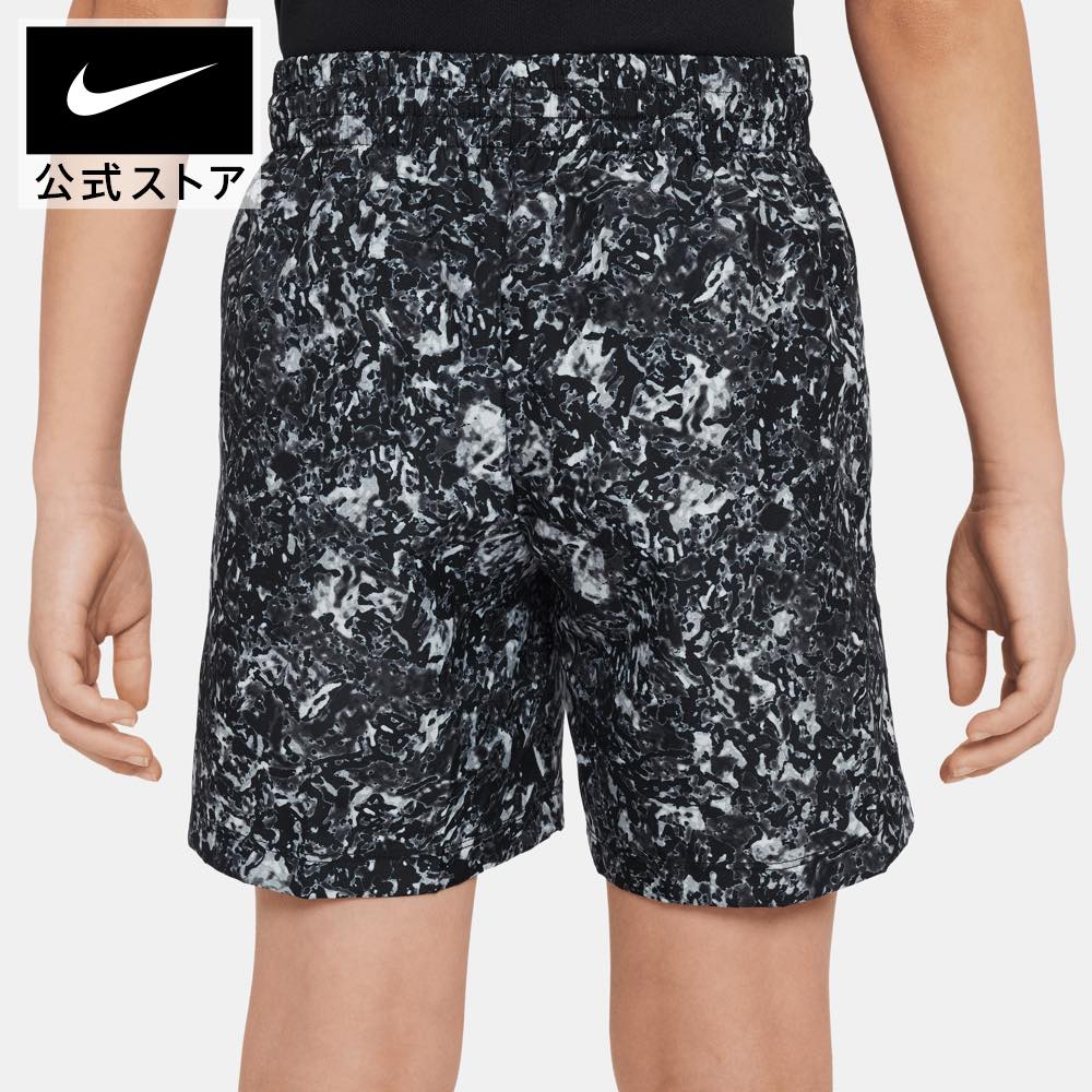 【15%OFF クーポン対象】ナイキ YTH DF マルチ SNL ショート AOPNIKE ウェア キッズ 男の子 黒 白 SU24 夏のサムネイル