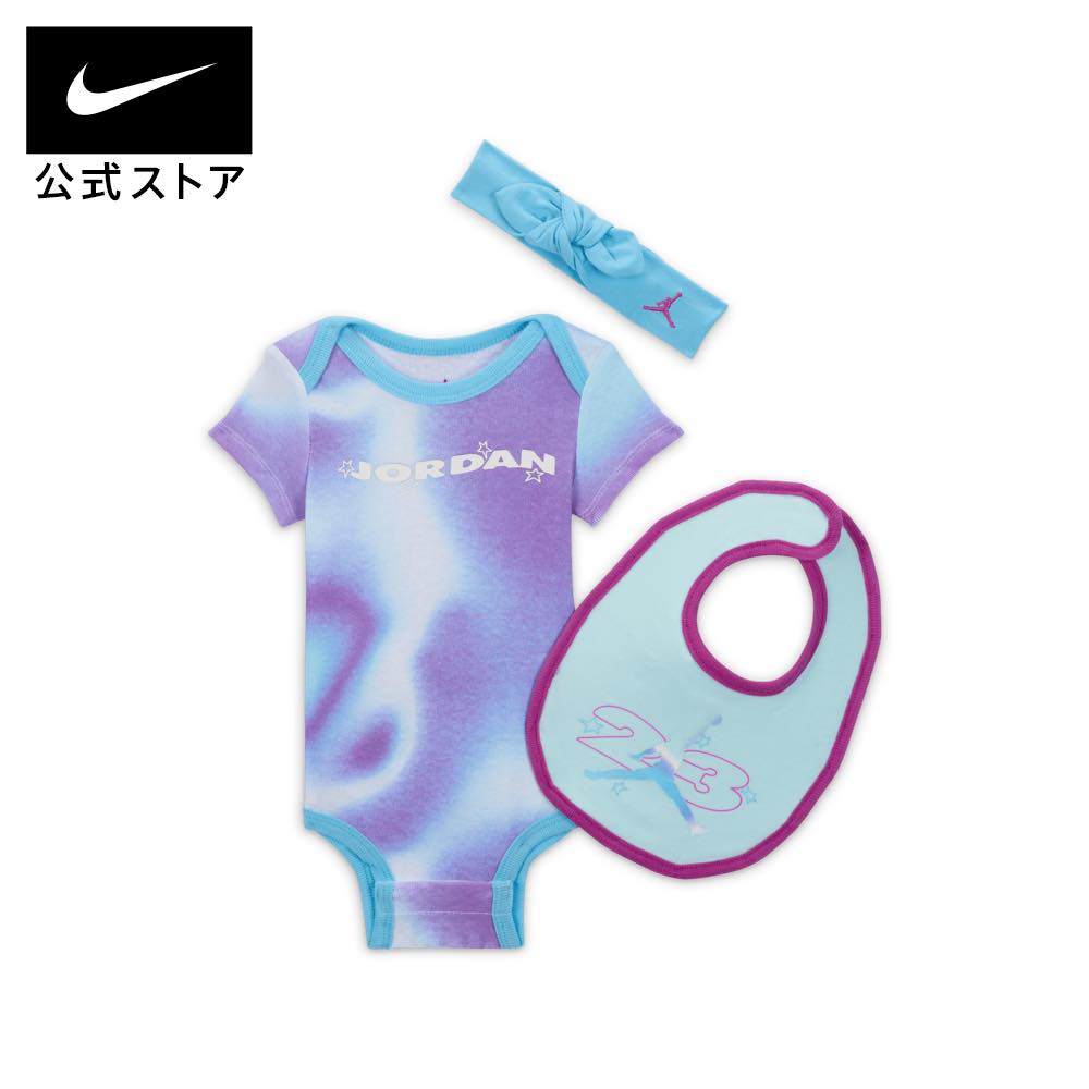 ジョーダン レモネード スタンド ベビー スリーピース ボディスーツ ボックス セットnike SU24 夏 女の子 mtm 1