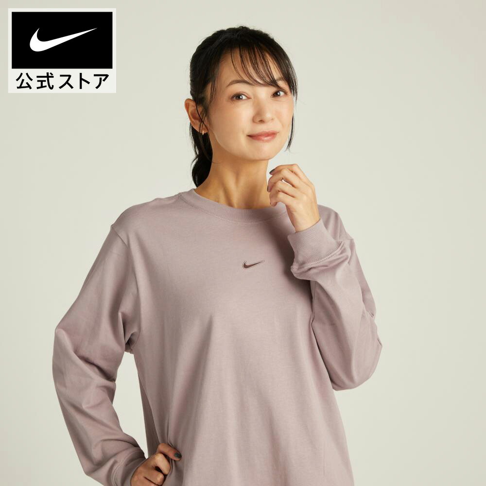 【クリアランス価格】ナイキ スポーツウェア ウィメンズ ルーズ ロングスリーブ T...