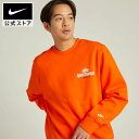 ナイキ クラブ BB クルー NSW GFX L/S トップ NIKE メンズ トップス ウェア アパレル 長袖 スウェット 起毛 フリース カジュアル ゆった...