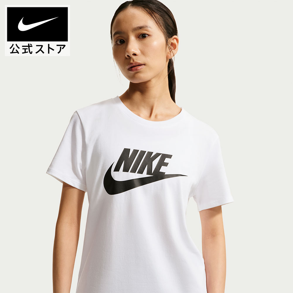 【クリアランス価格】ナイキ ウィメンズ NSW エッセンシャル ICN FTRA S/S Tシャツ NIKE ライフスタイル ウェア トップス Tシャツ レディース SU23 dx7907-100 アウトドア 半袖 白