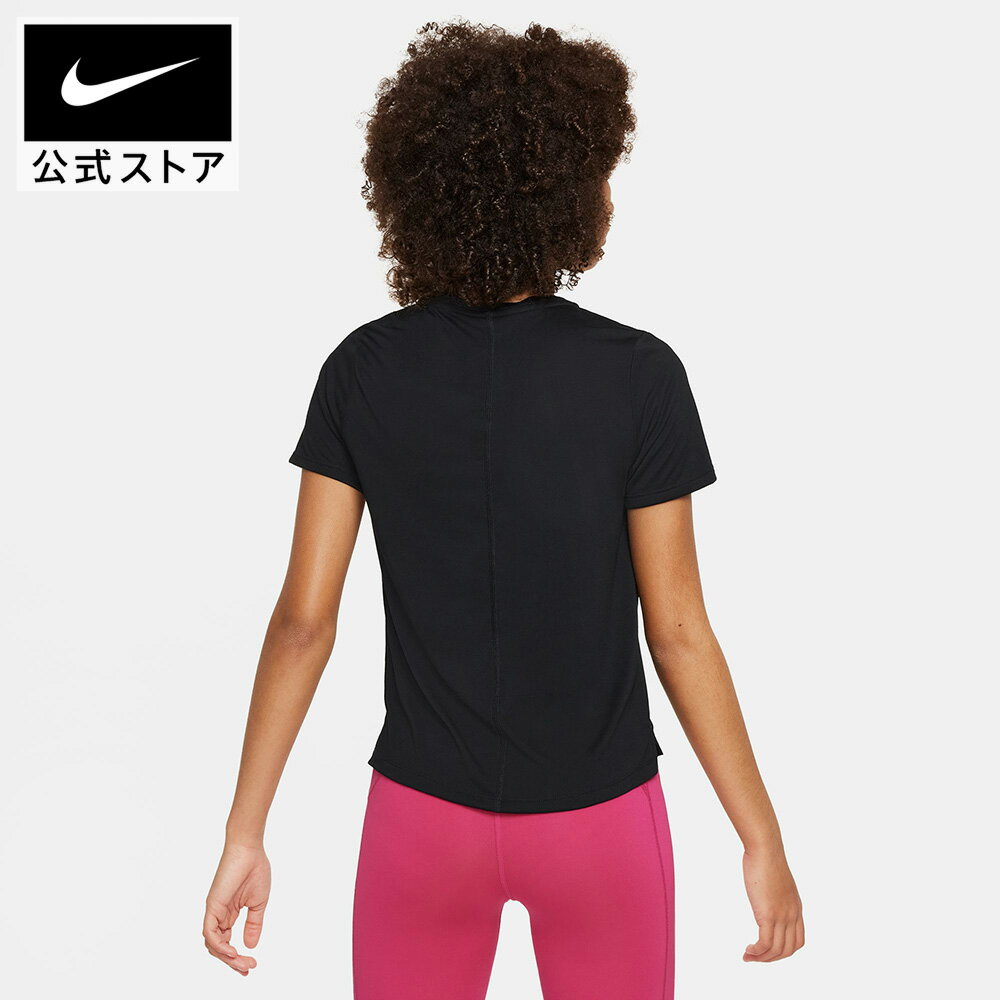 ナイキ Dri-FIT ワン ジュニア (ガールズ) ショートスリーブ トップ NIKE キッズ ...