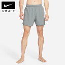 ナイキ DF チャレンジャー ショート 5B NIKE メンズ ハーフパンツ ヨガ トレーニング ランニングウェア Dri-Fit 通気性 速乾性 ワンポイントロゴ ワンカラー dv9364-084 FA25