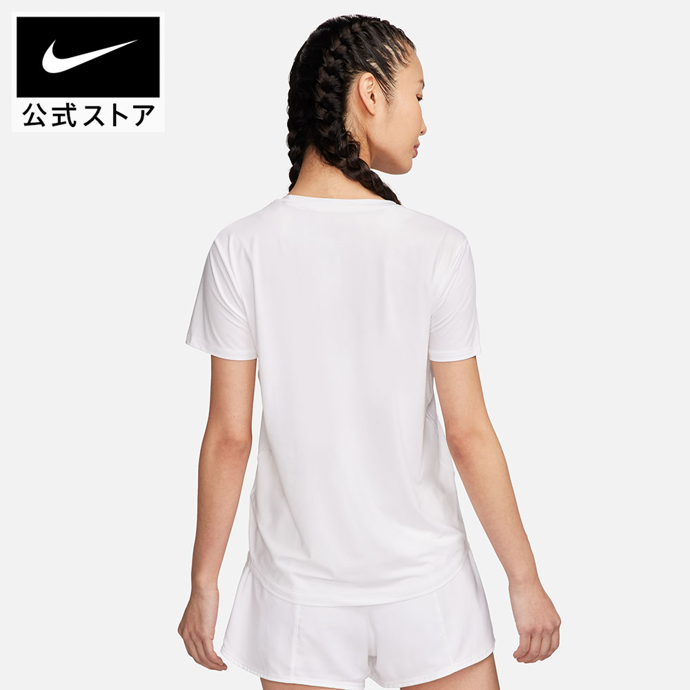 【40%OFFクーポン対象 7.4 20:00〜7.11 1:59】ナイキ ワン クラシック ウィメンズ Dri-FIT ショートスリーブ トップ NIKE レディース Tシャツ 半袖 白 ホワイト フィットネス ジム ヨガ 軽量 速乾 FA25 ランニング 屋内 トレーニング