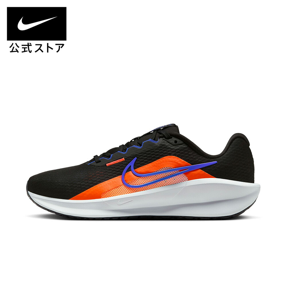 ナイキ ダウンシフター 13 メンズ ロード ランニングシューズ NIKE 靴 運動靴 スポーツ ランナー メッシュ 長距離 マラソン リフレクティブ 差し色 24cm-32cm FD6454-004 ランニング 屋内 トレーニング FA26