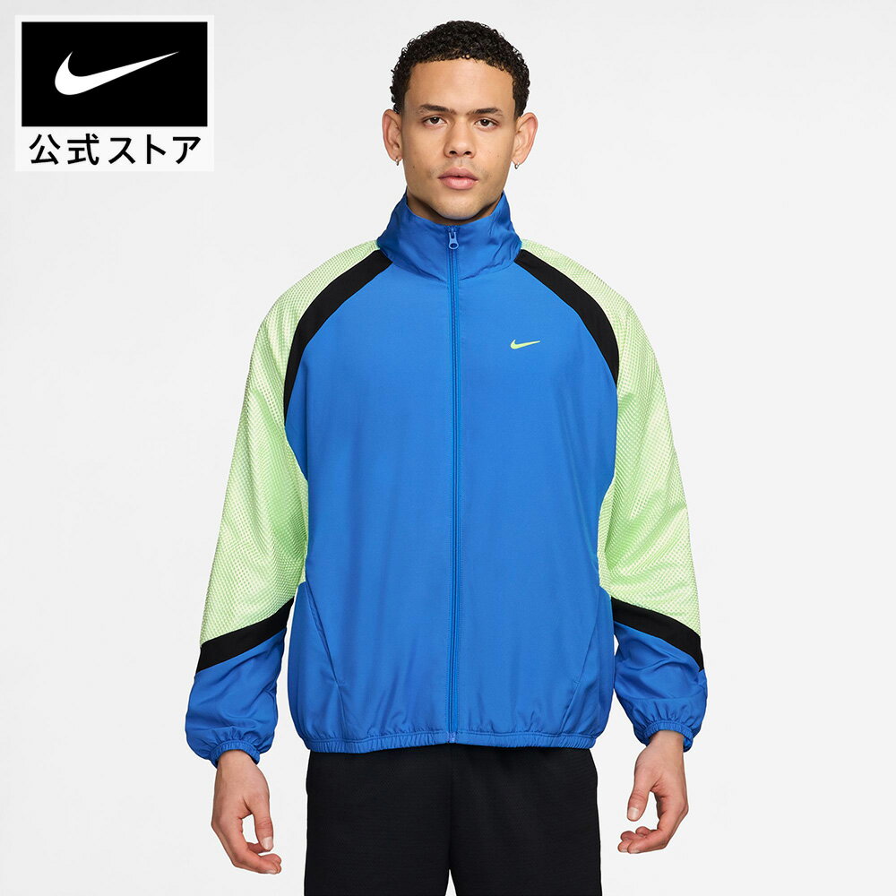 ナイキ ウーヴン アイコン ジャケット STRTFV SN NIKE メンズ アウター バスケットボール レトロ フル..