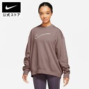 【30%OFFクーポン対象 5/9 20:00〜5/11 23:59】ナイキ Dri-FIT ゲット フィット ウィメンズ グラフィック クルーネック スウェッ...