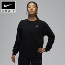 ジョーダン ブルックリン フリース ウィメンズ フレンチ テリー クルーネック スウェットシャツ NIKE ウェア トップス 長袖 暖か 重ね着 シンプル カジ...