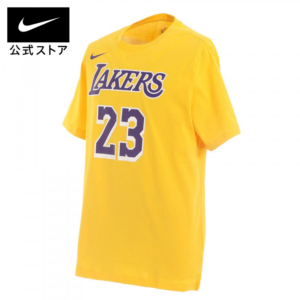 【30%OFFクーポン対象 1.24 20:00〜1.29 1:59】ロサンゼルス レイカーズ メンズ ナイキ NBA Tシャツ NIKE ウェア トップス 服 カジュアル Mens コットン 半袖 バスケ 部活 運動 スポーツ 練習 アパレル ロゴT グラフィック 公式 ギフト SP25