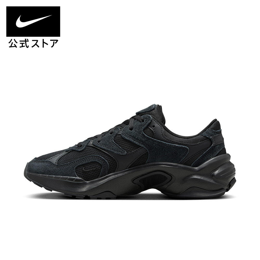 【期間限定価格 8.4 20:00〜8.11 1:59】ナイキ AL8 ウィメンズシューズ NIKE ウィメンズ レディース 靴 スニーカー カジュアル 厚底 通学 通勤 ローカット メッシュ 黒 オールブラック シンプル 公式 SP25