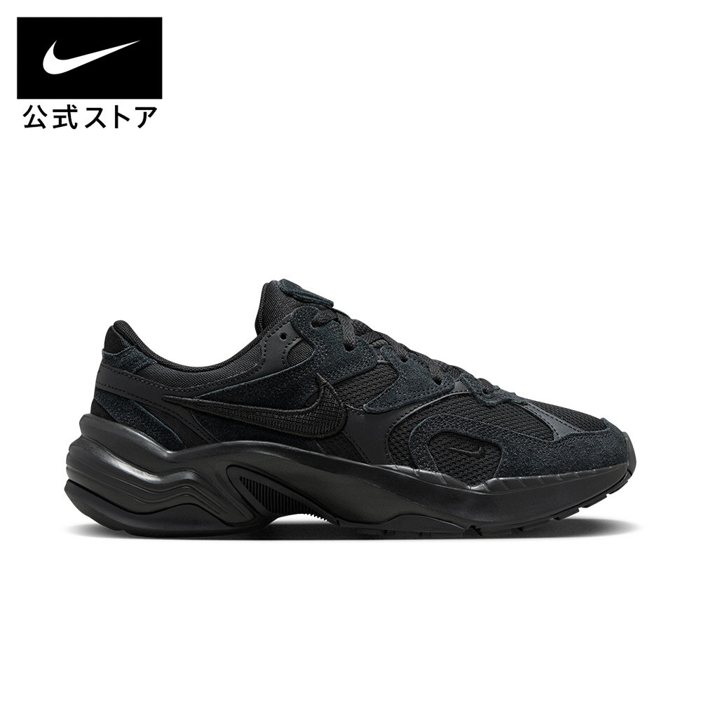 【期間限定価格 8.4 20:00〜8.11 1:59】ナイキ AL8 ウィメンズシューズ NIKE ウィメンズ レディース 靴 スニーカー カジュアル 厚底 通学 通勤 ローカット メッシュ 黒 オールブラック シンプル 公式 SP25