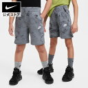 【40%OFFクーポン対象 5/9 20:00〜5/11 23:59】ナイキ YTH NSW クラブ FT ウォッシュ AOP ショート NIKE キッズ ジュ...