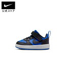 ナイキ コート ボロー LOW リクラフト TD NIKE シューズ スニーカー 靴 キッズ ベビー 幼児 子供 耐久 ストラップ 着脱簡単 快適 クラシック ...